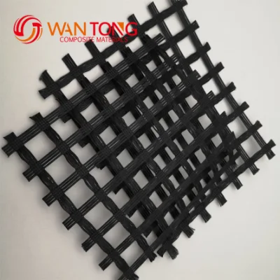 Highway Railway Airports Are Widely Used PP Pet HDPE Fiberglass Polyester Biaxial Uniaxial Geogrid