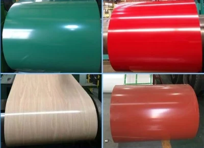 Manufacturer 0.12-4.0mm PPGI PPGL Color Coated Sheet Plate Prepainted Galvanized Steel Coil PPGI