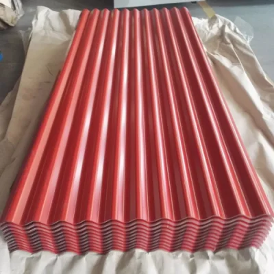 Low Cost Factory 28 Gauge Zinc Coated Cold Rolled Dx52D Z140 Colorful Corrugated Galvanized Steel Sheets