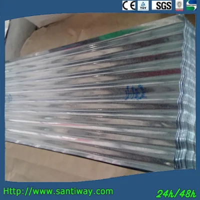 China Factory Galvanized Steel Roofing Sinusoidal Profile Sheet Used for Building Material