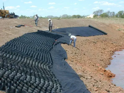 Driveway Geo Cell Textured Grid Gravel Driveway Soil Stabilizer Polymer for Road HDPE Geocells