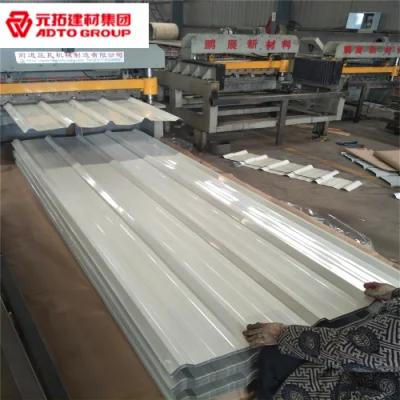 Adto Wholesale Pre-Paint Galvanized 20 Gauge Corrugated Metal 0.45 mm Thick Aluminum Zinc Roofing Sheet