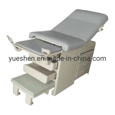 Hospital Equipment Drawers Gynecological Examination Bed Medical Gynecology Examination Table