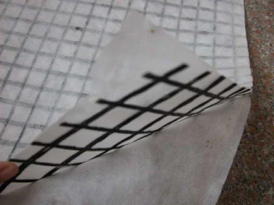 High Strength PVC Coated Polyester Geogrid Composite with PP Pet Nonwoven Geotextile Geocomposite