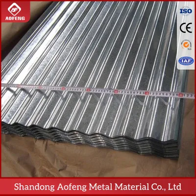 Factory 0.14mm 0.15mm 0.16mm 0.17mm 0.18mm 0.19mm 0.20mm 0.21mm 0.24mm Dx51d Dx52D SGCC Z150 Color Zinc Aluminum Gi Galvanized Corrugated Roofing Steel Sheet