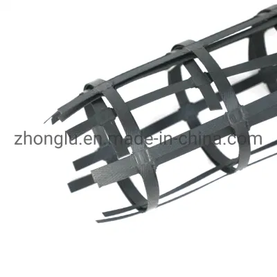 Factory Price Steel Plastic Welded Geogrid 60kn for Road Construction