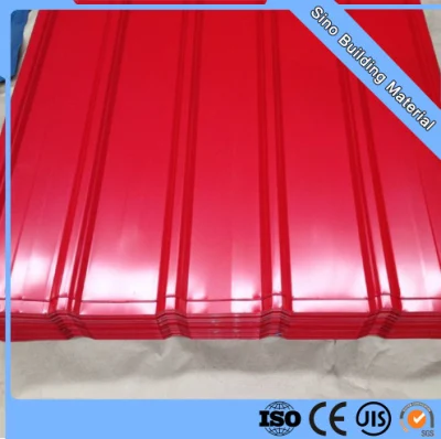 China Manufacture Direct Color Coated Iron Roofing Sheet Gi Gl Corrugated Sheet