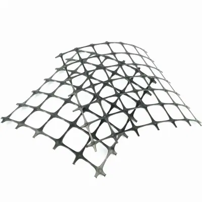 PP Biaxial Plastic-Steel Reinforcement Earthwork Geogrid