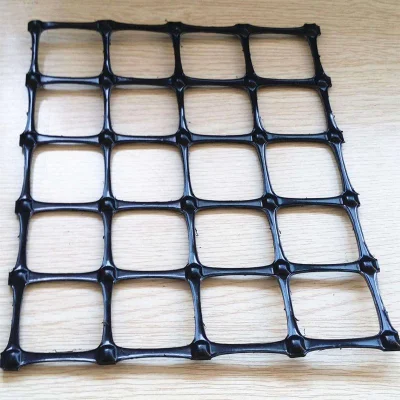 Retaining Walls / Slop Protect Steel Plastic Geogrid Triaxial/ Biaxial Composite Geogrids Price