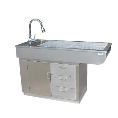 Pet Grooming Surgical Operating Table Veterinary Pet Dental Work Medical Treatment Table