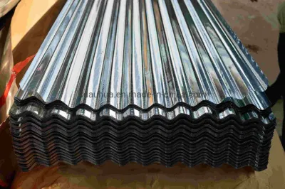 Corrugated Sheet Steel Galvanized Gi Regular Spangle Roofing Tiles Full Hard Ibr
