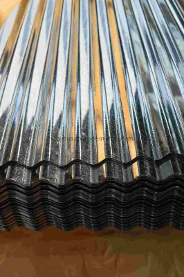 Corrugated Sheet Steel Galvanized Gi Regular Spangle Roofing Tiles Full Hard Ibr