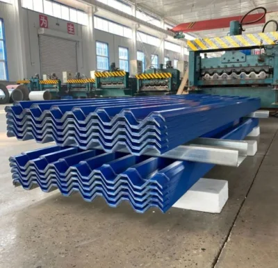 No Paint Stripping/SGCC/Sgch/Dx51d+Z/Galvanized/Galvalume Color Coated PPGI PPGL Corrugated Gi Zinc Roofing Sheet