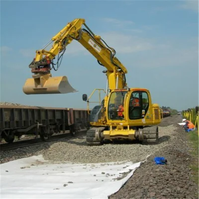 Nonwoven Geotextile Fabric Permeable Geotextile Separation Fabric PP Non Woven Soil Reinforcement with Geotextiles