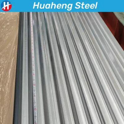 Wholesale Aluminium Galvanized Aluzinc 22 Gauge Zinc Metal Corrugated Wave Steel Roofing Sheet