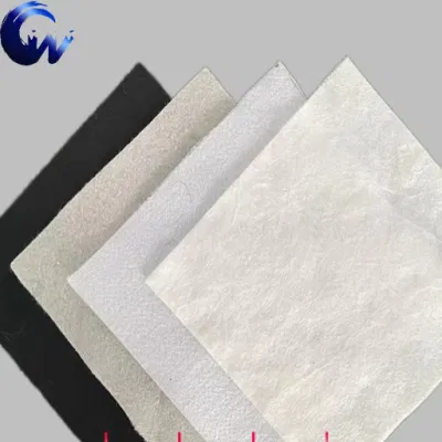 Nonwoven Geotextile PP/Pet Staple Fiber Fabric for Philippines Road