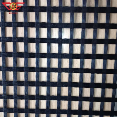 Factory Direct Sale High Tensile Basalt Fiber Mesh Geo Grid Fiberglass Geogrid Coated Bitumen 100-100kn/M for Sale