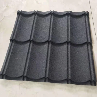 0.5mm Thickness Dx51d Dx52D Galvalumed Stone Coated Steel Roof Sheet