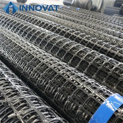 Steel Plastic Welding Geogrid for Road Pavement Steel Plastic Geogrid Subgrade Reinforced Bidirectional Geogrids