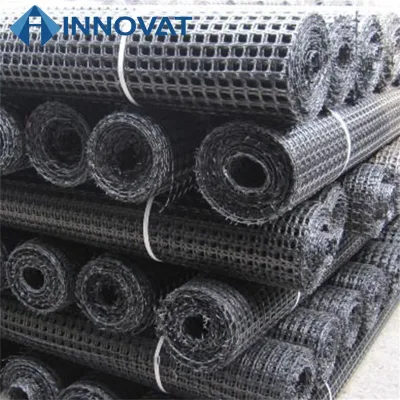 Steel Plastic Welding Geogrid for Road Pavement Steel Plastic Geogrid Subgrade Reinforced Bidirectional Geogrids