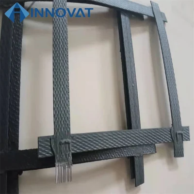 Steel Plastic Welding Geogrid for Road Pavement Steel Plastic Geogrid Subgrade Reinforced Bidirectional Geogrids