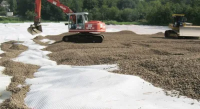 Polypropylene Nonwoven Geotextile Customized Fabric Price for Canals