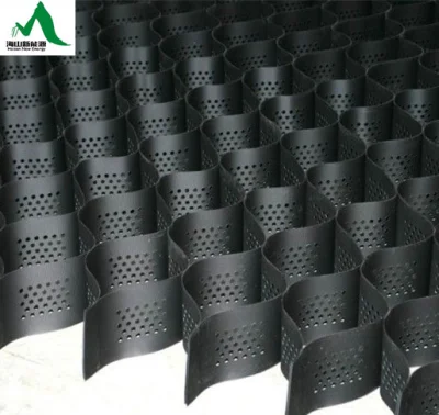 150mm High 445mm Welding Distance Textured Geocells for Retaining Wall