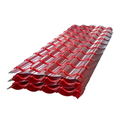 Galvanzied Galvalume Color Coated Corrugated Steel Roofing Sheet