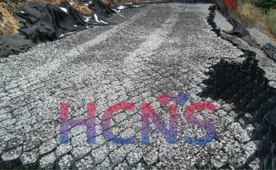 Road Stabilization Geocell Gravel Stabilizer Paving Grid