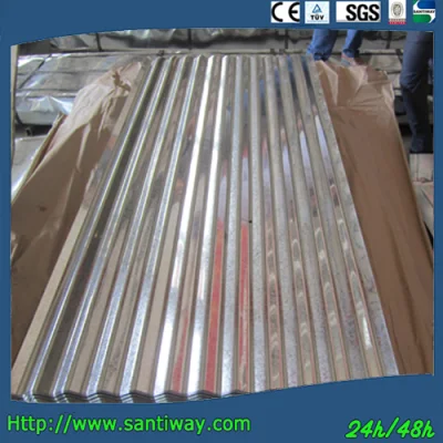China Factory Galvanized Steel Roofing Sinusoidal Profile Sheet Used for Building Material