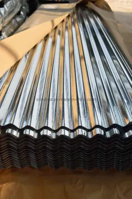 Corrugated Sheet Steel Galvanized Gi Regular Spangle Roofing Tiles Full Hard Ibr