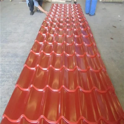 Prime Quality Corrugated Roofing Iron PPGI PPGL Sheet Corrugated Galvanized Steel Foot Tile Roof Sheet