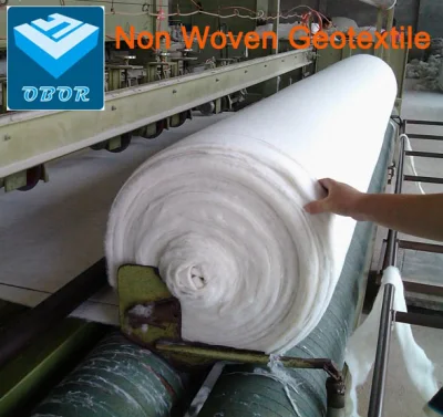150g 200g 300g 400g 500g 800g 1000g Reinforced PP/Pet Polyester Woven/Nonwoven Geotextile Price for Road Construction Factory Price China