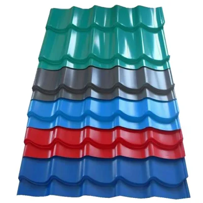 Color Coated Corrugated Board/Sheet 0.15-0.8mm Roof Slab PPGI PPGL Ppci Corrugated Metal Roofing Panel /Gi/Galvanized Corrugated Plate Ral3001 6001