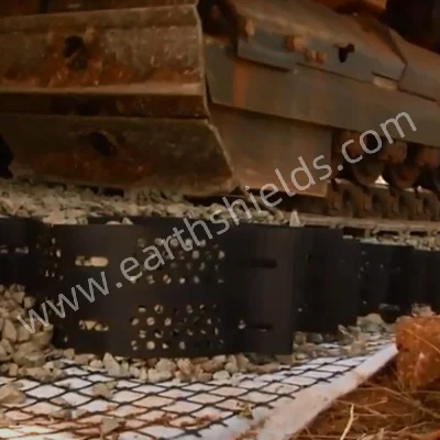 Smooth HDPE Geocell for Building Road Through Sand