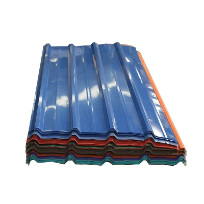 Galvanzied Galvalume Color Coated Corrugated Steel Roofing Sheet