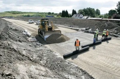 Steel-Plastic Composite Geogrid for Road Railway Highway Tunnel