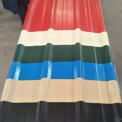 PPGI/PPGL/Dx51d/Dx52D/Dx53D Az150 Galvanized/Prepainted/Gi/Color Coated Steel Roofing Corrugated Sheet Aluminium Zinc Coated Galvanized Roofing Sheet Color COA