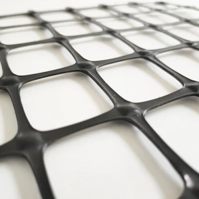 25-200kn/M High Quality Black Biaxial Stretch Geogrid for Fence Mining Reinforcement