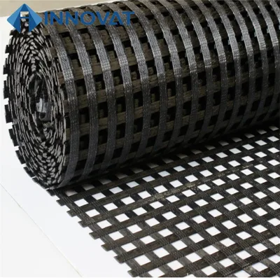 Steel Plastic Welding Geogrid for Road Pavement Steel Plastic Geogrid Subgrade Reinforced Bidirectional Geogrids
