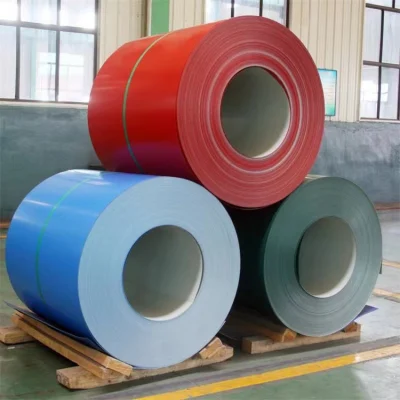 China Supplier 0.35mm Steel Coil Prepainted Galvanized Dx51d Cold Rolled Galvanized Steel Sheet Coil Metal PPGI Steel Coil