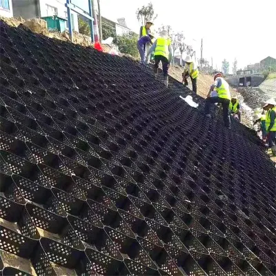 Honeycomb Soil Stabilizer Retaining Wall Terram Geocell