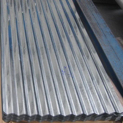 Factory Directly Zinc Coated Galvanized Corrugated Steel Roofing Sheet Iron Sheet