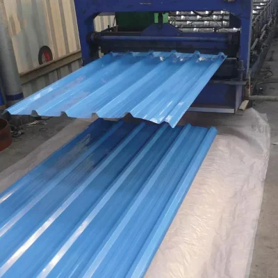 Low Cost Factory 28 Gauge Zinc Coated Cold Rolled Dx52D Z140 Colorful Corrugated Galvanized Steel Sheets