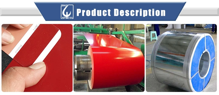 PPGI Prepainted Galvainzed Color Coated Steel Coil for Roofing Sheet