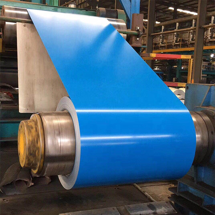 China Cold Rolled PE HDP SMP PVDF Coating Prepainted Zinc Galvalume Steel Sheet Price PPGL Hot DIP PPGI Ral Color Galvanized Steel Coil for Roofing Sheet