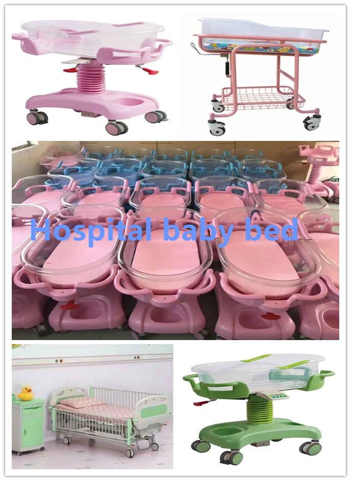 Medical ABS New Born Baby Bassinet Crib Children Bed for Home or Hospital