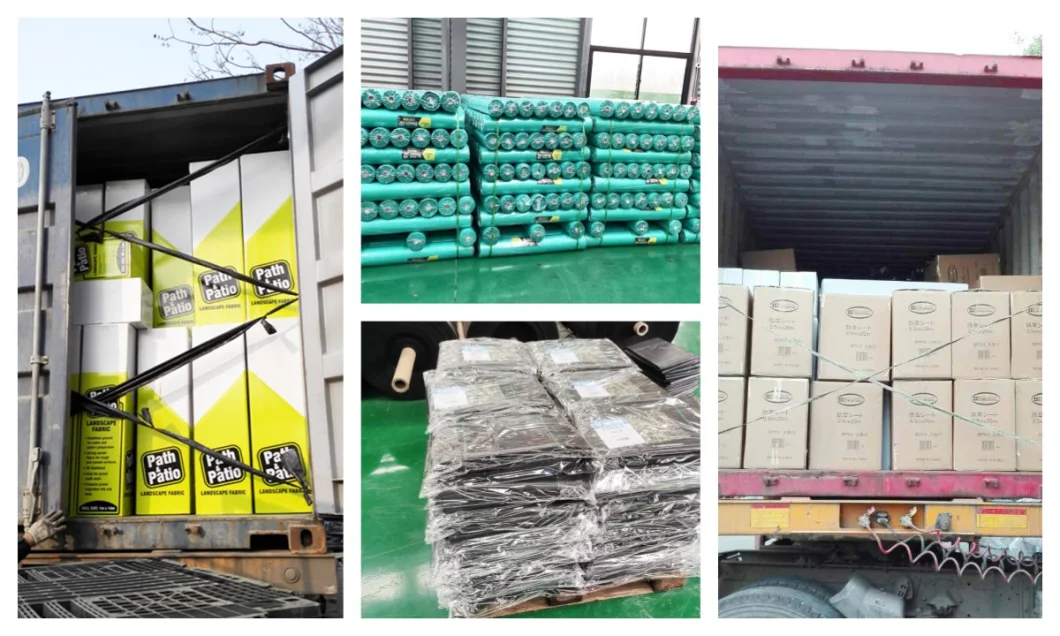 Weed Control Fabric with UV /Landscape Geotextile/Black Anti UV Non Woven Cloth Ground Cover Control