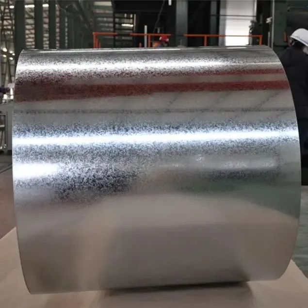 Zero Small or Custom Spangle 0.5mm Gi Steel Sheet Galvanized Metal Coil