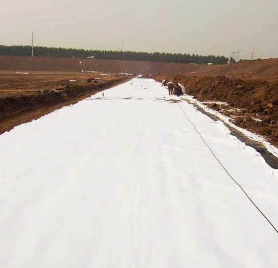 Geotech Geotextile Fabric 200g White Color Non Woven Geotextile Non Woven Geotextile Filter Fabric for Road
